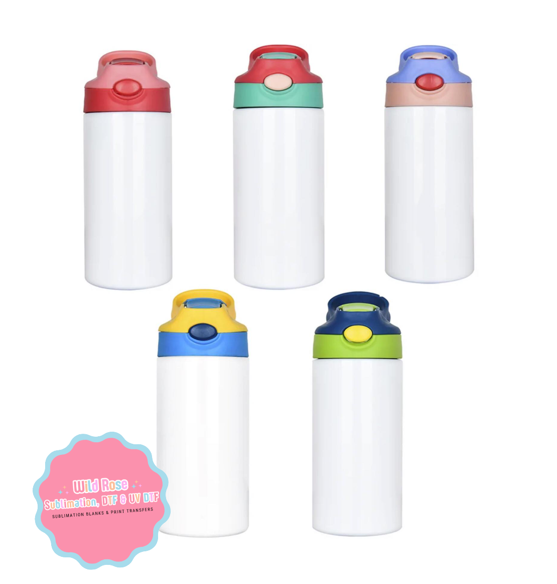 Flip-Top Water Bottles