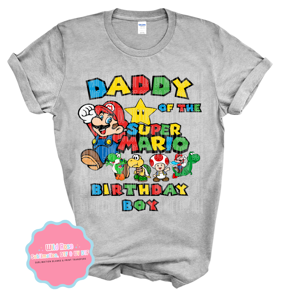 Birthday Boy-Super Mario Bros-Daddy