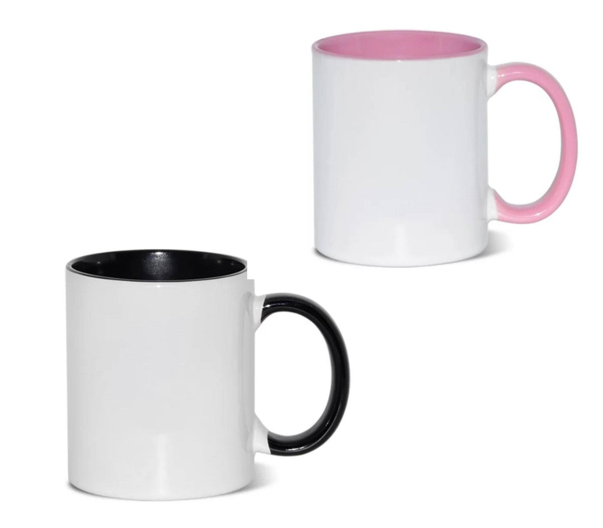 Metallic Sublimation Colored Mugs, PINK, 11 oz , 36 each